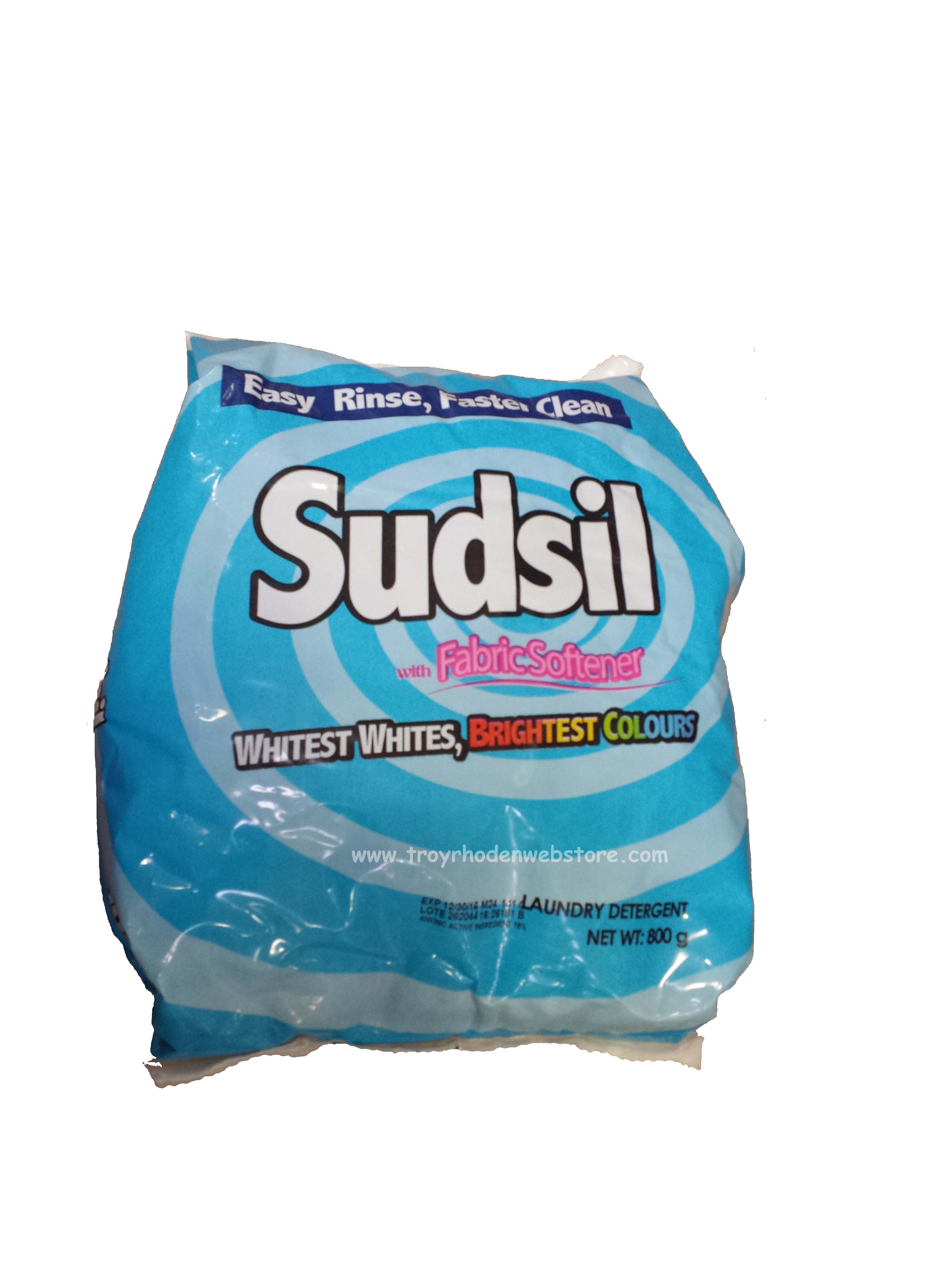 Sudsil Laundry Detergent Powder Wash Soap Colour Safe Fabric Softener