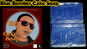 Blue Bomber Cake Soap